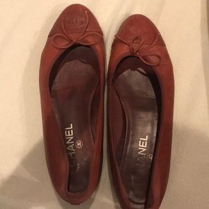 Authentic chanel flats